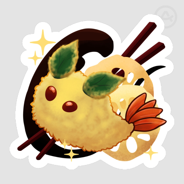 Tempura Slug Sticker