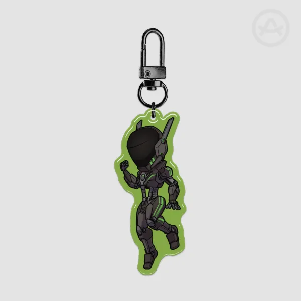 hawker epoxy keychain