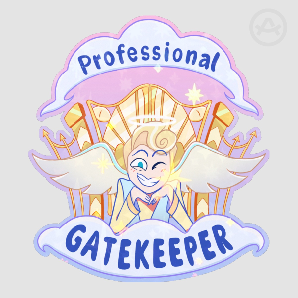 Professional GateKeeper - St Peter Sticker