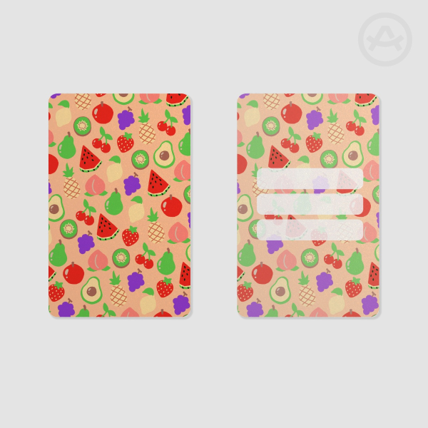 Original Art | Fruity Photocard Binder Filler Pages