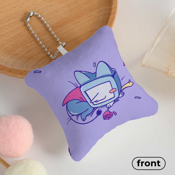 Tenna kitty mini pillow