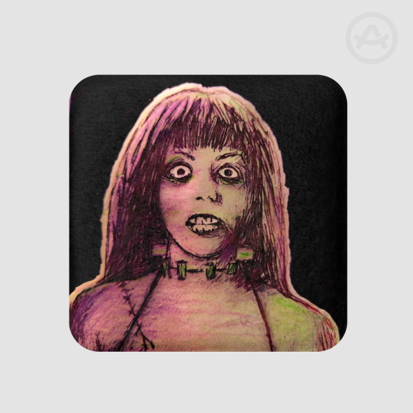 frankenhookeer square squishy pin