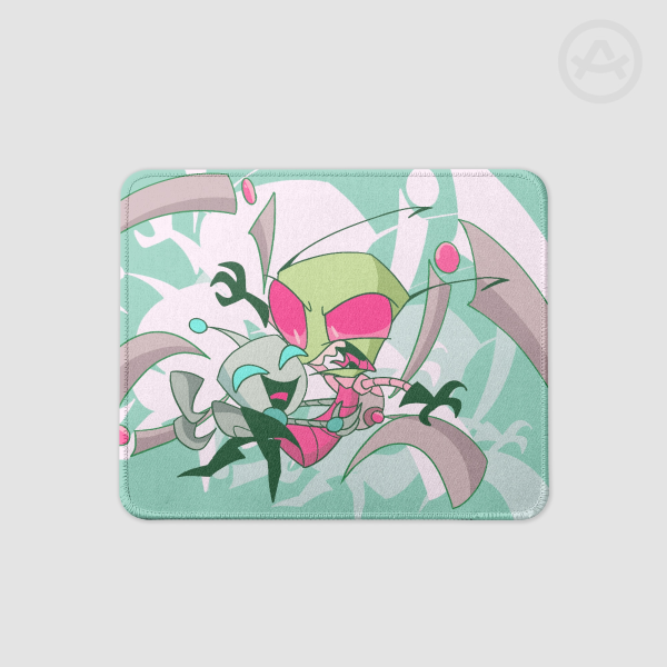 Zim and Gir Square Mouse Pad