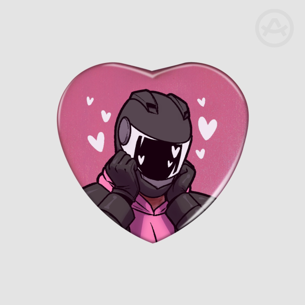 loverboy heart badge