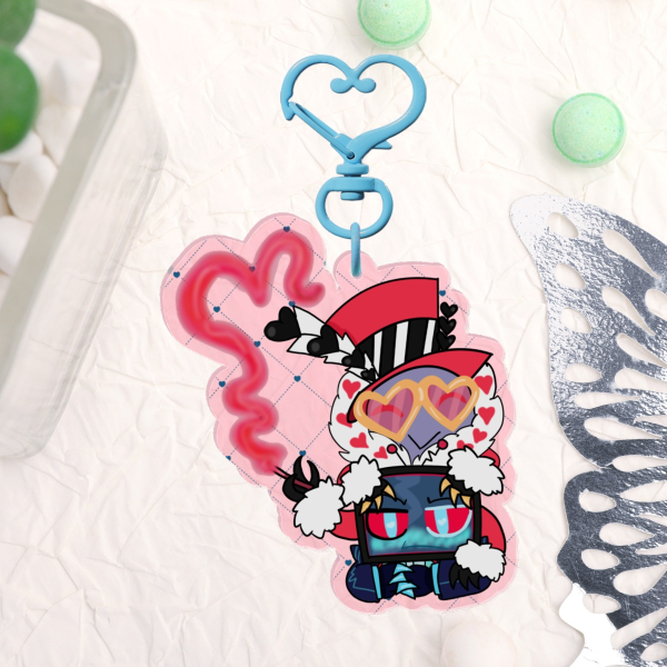 StaticMoth Acrylic Charm