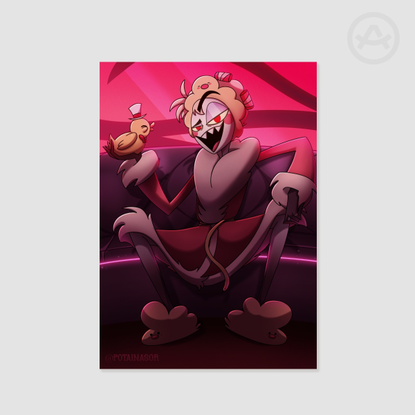 Lucifer Mom Robe HH Poster