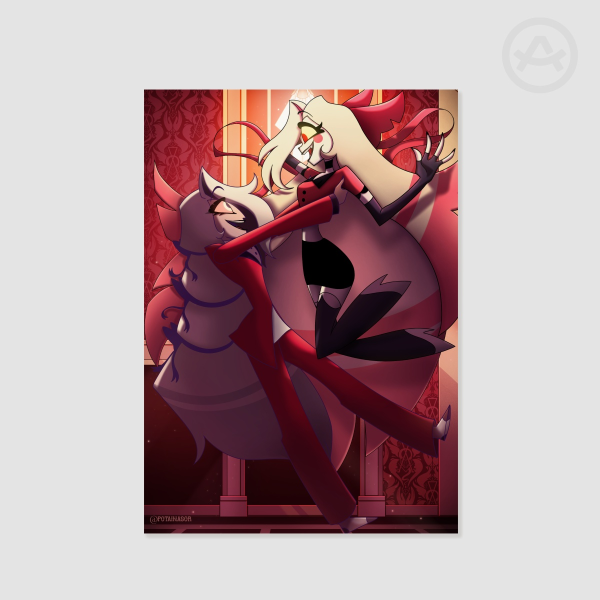 Charlie and Vaggie HH Poster