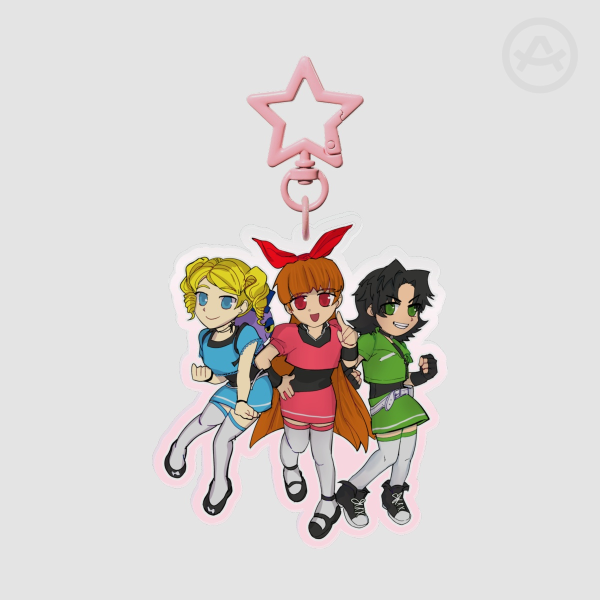 FF! Power Puffs Charm