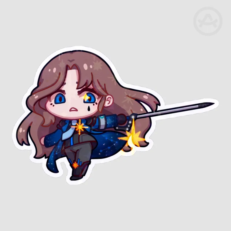Knight of Despair Rodion Sticker [Limbus Company] by Momochi Tsutsuji ...