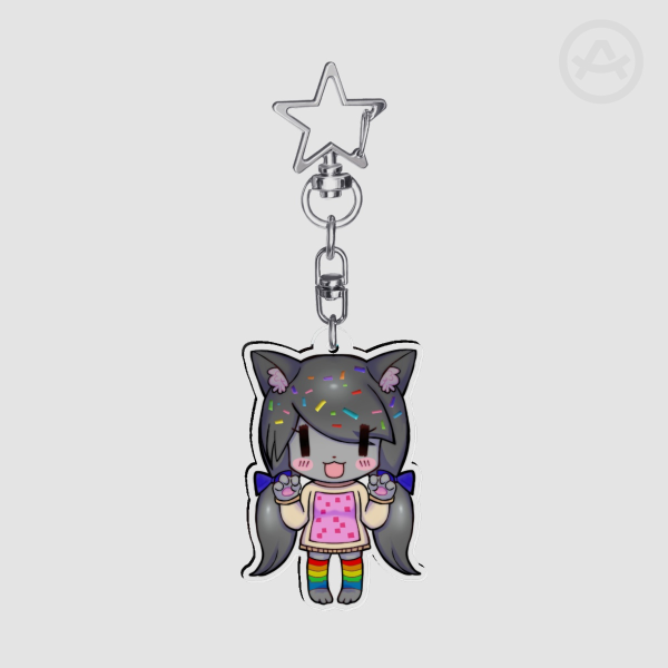Clear Acrylic Keychains