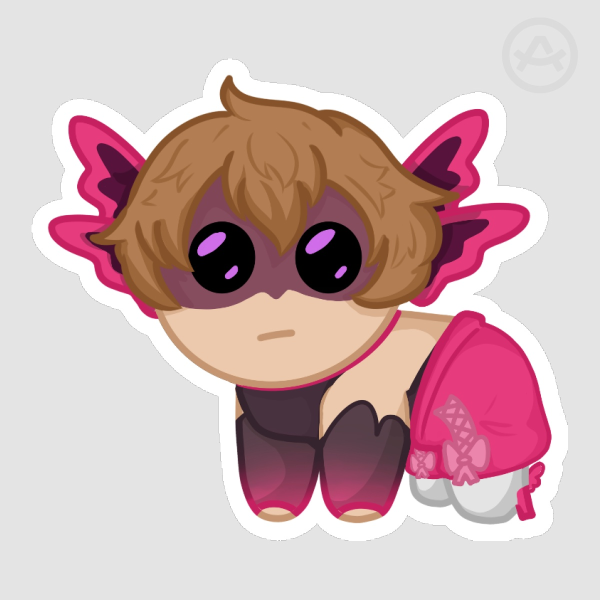 Cuteguy Yippie Sticker