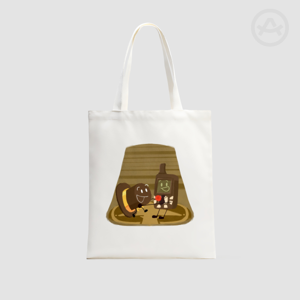 "One Last Memory" GPS and Tophat GPhat Canvas Tote Bag - The Nightly Manor