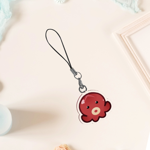 Octo-Dog Phone Charm