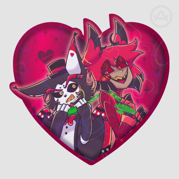 ENEMIES RadioHusk [Hazbin Hotel] Sticker
