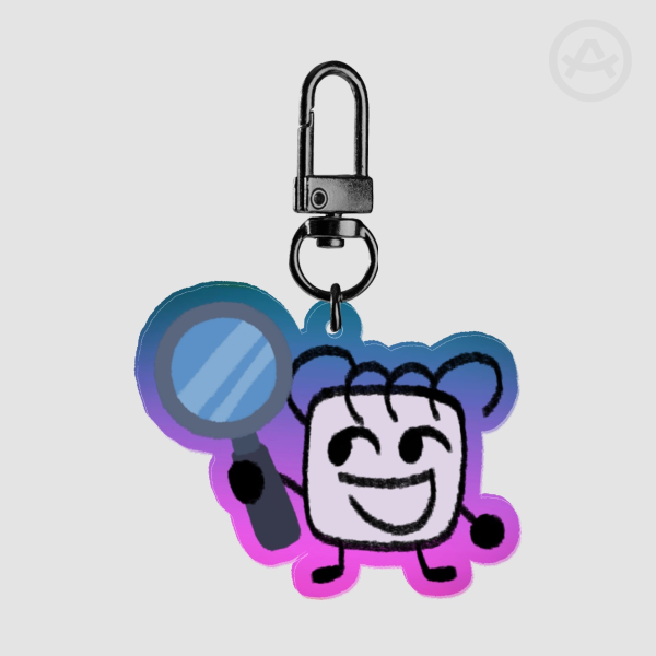 Sketchpad Keychain - The Nightly Manor