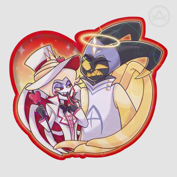 ENEMIES AdamsApple [Hazbin Hotel] Sticker