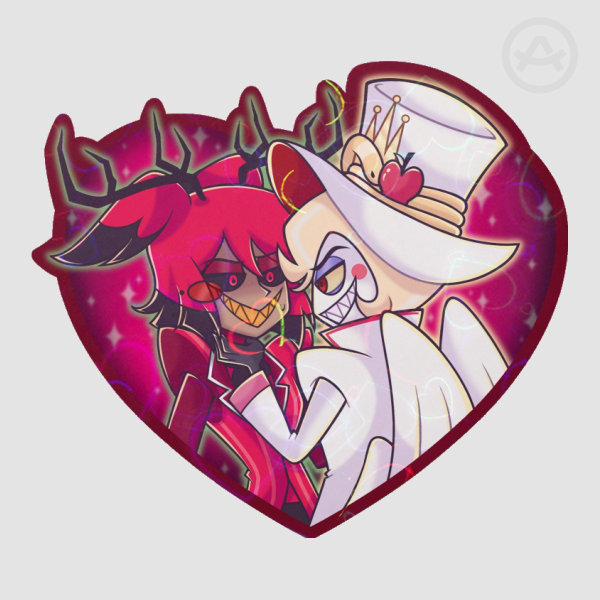 ENEMIES RadioApple [Hazbin Hotel[ Sticker