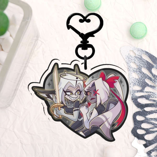 ENEMIES Luggie [Hazbin Hotel] Clear Acrylic Charm