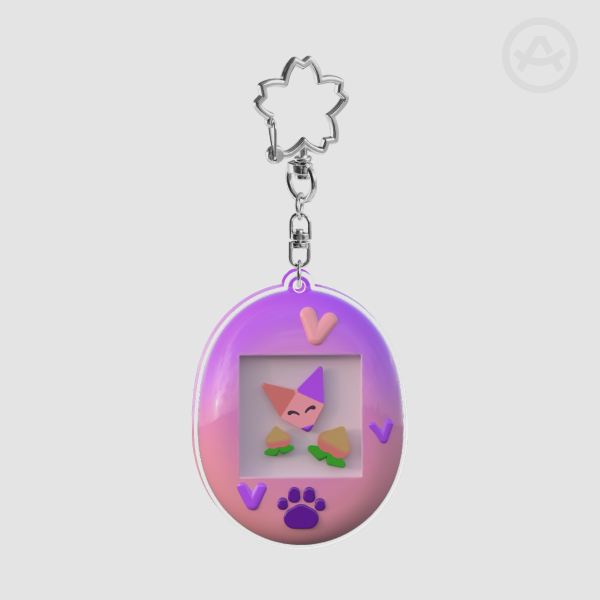 Mochi tama-keychain