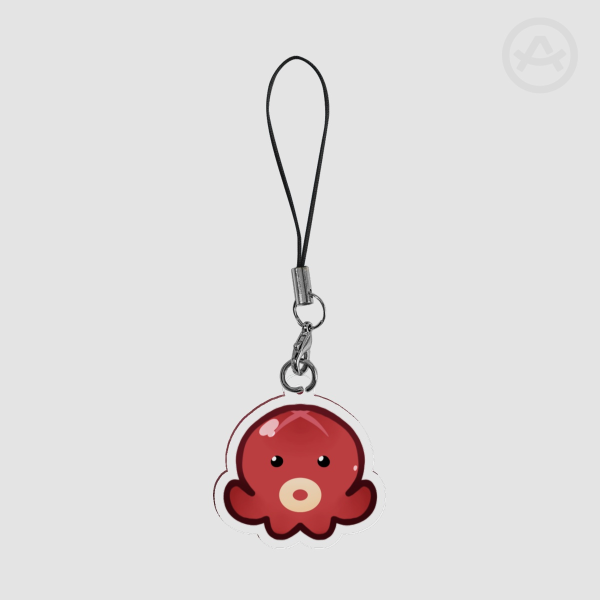 Octo-Dog Phone Charm