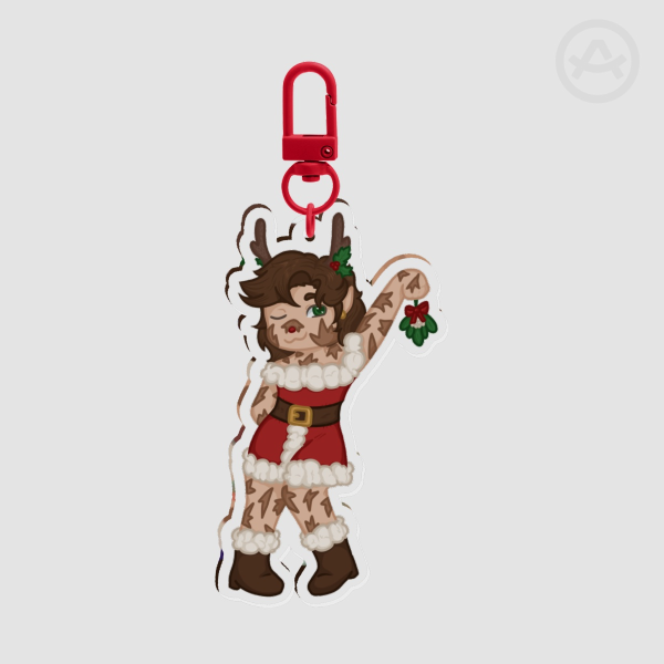 GTWScar Christmas Acrylic Keychain