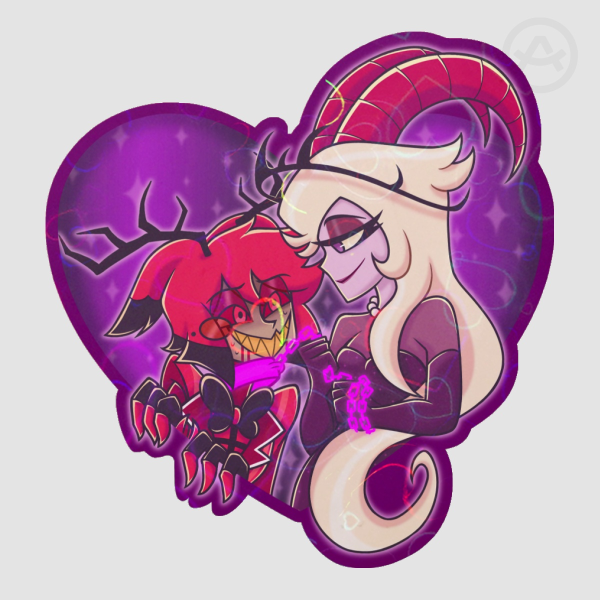 ENEMIES RadioQueen [Hazbin Hotel] Sticker