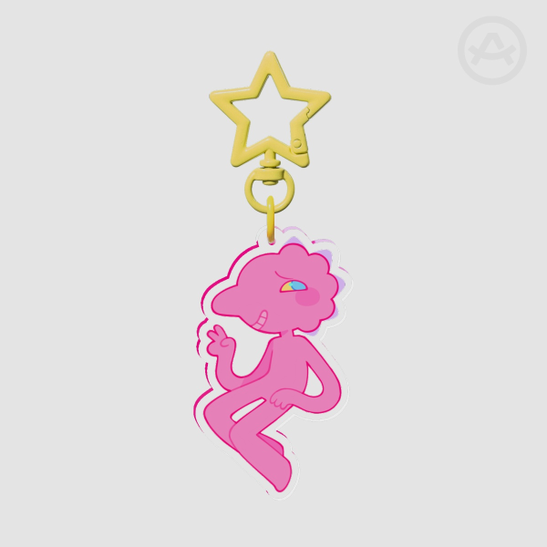 ☆Prismo the Wishmaster double-sided keychain☆