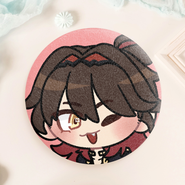 Ga Ming Genshin Impact Plush Badge