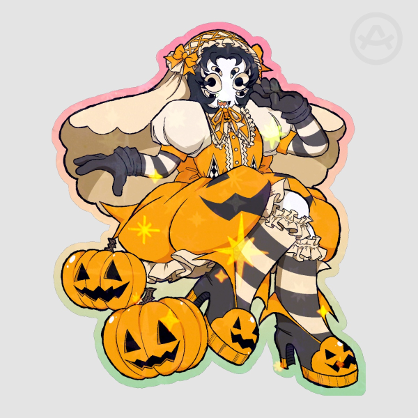 Halloween Mimmie 2025 Sticker