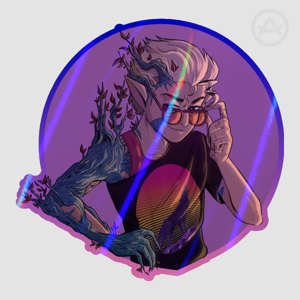 Stylish Palistrom Kid Sticker