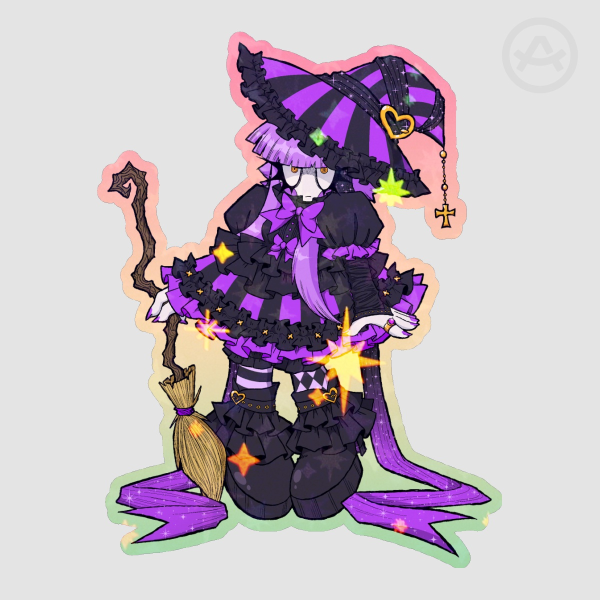 Halloween Lucelia 2025 Sticker