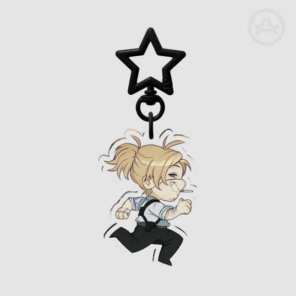 GANGSTA. Worick Clear Acrylic Keychain