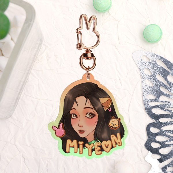 MIYEON Keychains (ONE SIDE)