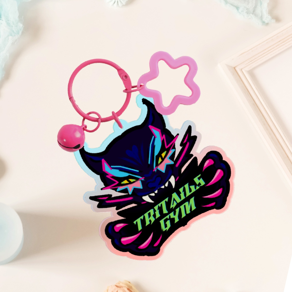 Tritails Gym Keychain