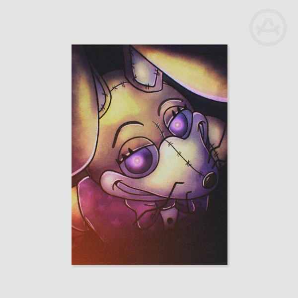 Glitchtrap/ Malhare poster