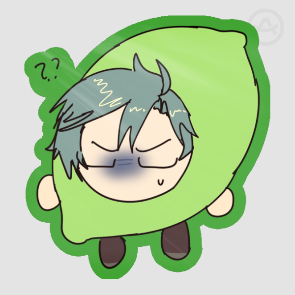 Lime Machias Sticker