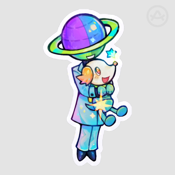 Walker and Sergei Sticker