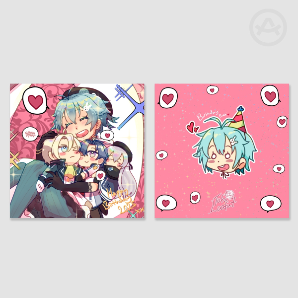 Millium Bday 2025 Holographic Photocard Double Sided