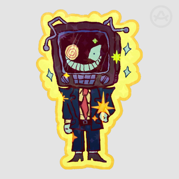 Harshal Holo Sticker