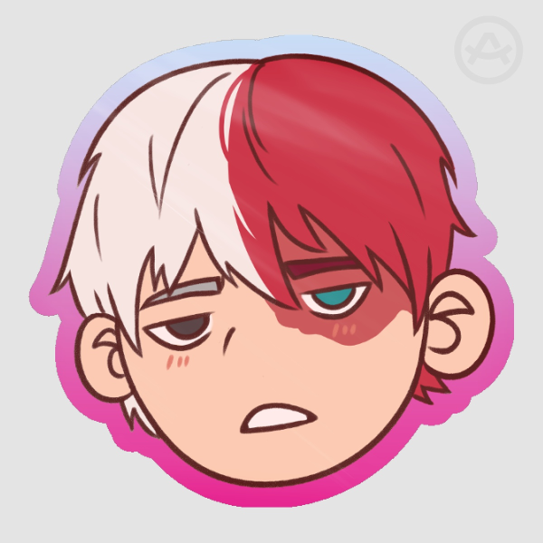 MHA Shoto Todoroki - Die-cut Sticker