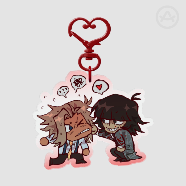 Harphan Double Sided Acrylic Keychain