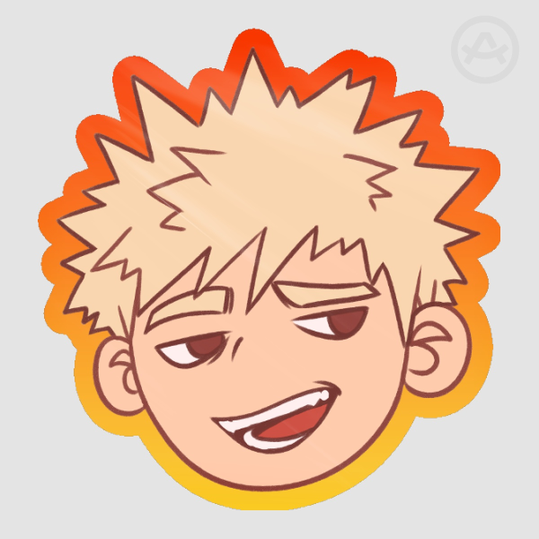 MHA Katsuki Bakugou - Die-cut Sticker
