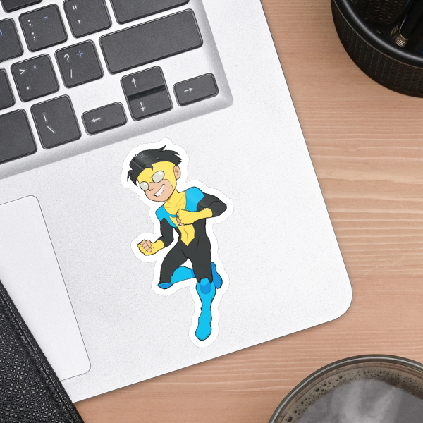 Invincible Glossy Sticker