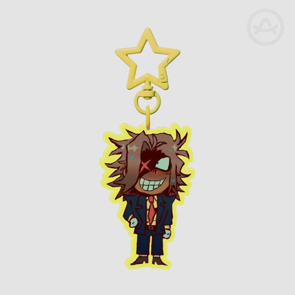 Harshal Double Sided Acrylic Keychain