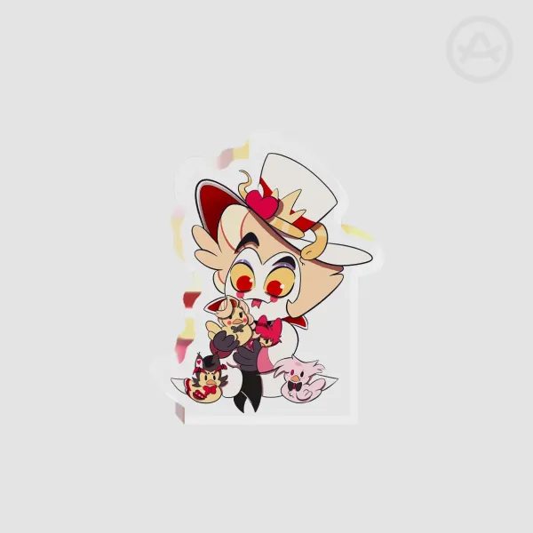Lucifer & Duckies Acrylic Block