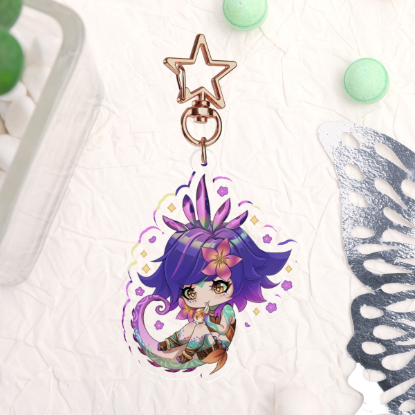 6.5cm Double Sided Neeko Keychain