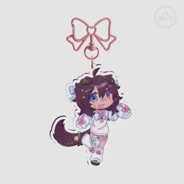 Pwuffy Acrylic Keychain