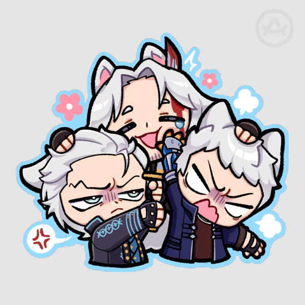 [ DMC5 ] Sparda Family Sticker