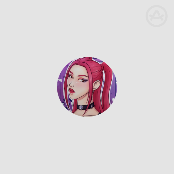 Mira from K-Pop Demon Hunters Round Badges (Button Pins)