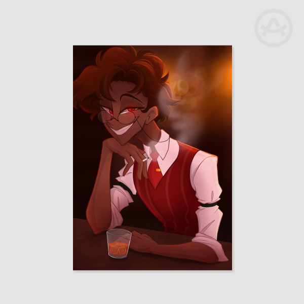 Human Al Print! 5.83 x 8.27